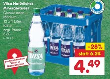 Natürliches Mineralwasser bei Netto Marken-Discount in Bad Oeynhausen Natürliches Mineralwasser im Angebot bei Netto Marken-Discount Bad Oeynhausen für 4,49 €