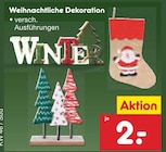 Weihnachtliche Dekoration im aktuellen Netto Marken-Discount Prospekt für 2,00 €