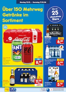 Coca Cola im aktuellen Netto Marken-Discount Prospekt (Duisburg) Coca Cola im Netto Marken-Discount Prospekt "Aktuelle Angebote" mit 71 Seiten (Duisburg)