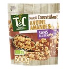 Muesli croustillant - TERRES & CÉRÉALES BIO en promo chez Carrefour Muesli croustillant - TERRES & CÉRÉALES BIO dans le catalogue Carrefour