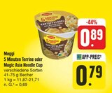 5 Minuten Terrine oder Magic Asia Noodle Cup bei nah und gut im Sebnitz Prospekt für 0,79 €