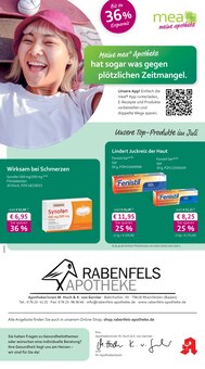Aktueller mea - meine apotheke Prospekt "Unsere Juli-Angebote" für Rheinfelden (Baden) Aktueller mea - meine apotheke Prospekt für Rheinfelden (Baden) mit Seiten