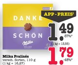 Pralinés Angebote von Milka bei E center Karlsruhe für 1,49 €