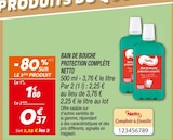 Bain de bouche protection complète - Netto en promo à 0,37 € chez Netto Bain de bouche protection complète - Netto dans le catalogue Netto