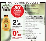 Promo Routine capillaire ultra doux à 0,48 € dans le catalogue U Express à Plouvorn