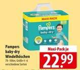 baby-dry Pampers Windelhöschen bei famila Nordost im Prospekt "" für 22,99 €