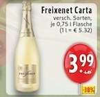 Carta im Angebot bei E center in Gladbeck Carta Angebote von Freixenet bei E center Gladbeck für 3,99 €