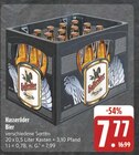 Bier im Angebot bei E center in Mittweida Bier Angebote von Hasseröder bei E center Mittweida für 7,77 €