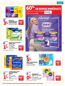 Promotion Always dans le prospectus Auchan Hypermarché, valable du 16/06/2026 au 28/06/2026 Promo Always dans le catalogue Auchan Hypermarché du moment à la page 13