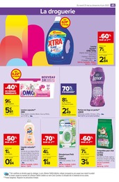 Prix et réduction Le Chat dans le prospectus Carrefour Market en cours Offre Le Chat dans le catalogue Carrefour Market du moment à la page 45
