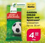 Aktuelles Sport- und Spielrasen Angebot bei Netto mit dem Scottie in Lübeck ab 4,99 €