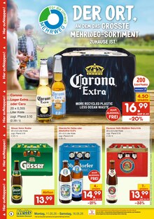 Bier im Netto Marken-Discount Prospekt "DER ORT, AN DEM DU IMMER AUSGEZEICHNETE PREISE FINDEST." mit 6 Seiten (Albstadt)