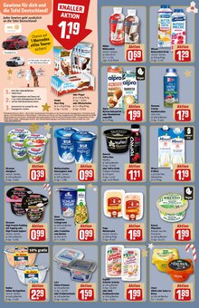 Milch im aktuellen REWE Prospekt (Hamburg) Milch im REWE Prospekt "Dein Markt" mit 38 Seiten (Hamburg)