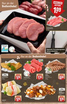 Schweineschnitzel im REWE Prospekt "Dein Markt" mit 28 Seiten (Duisburg)