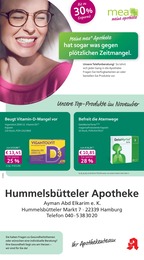 mea - meine apotheke Prospekt für Hamburg mit 4 Seiten mea - meine apotheke Prospekt für Hamburg: "Unsere Oktober-Angebote", 4 Seiten, 01.10.2026 - 31.10.2026