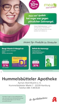 Aktueller mea - meine apotheke Prospekt "Unsere Oktober-Angebote" für Hamburg Aktueller mea - meine apotheke Prospekt für Hamburg mit Seiten