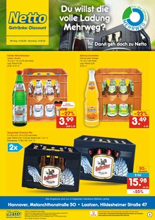 Bier im aktuellen Netto Marken-Discount Prospekt (Langenhagen) Bier im Netto Marken-Discount Prospekt "DER ORT, AN DEM DU IMMER AUSGEZEICHNETE PREISE FINDEST." mit 2 Seiten (Langenhagen)
