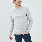 Sweat avec col rond gris clair homme à 12,99 € dans le catalogue La Halle