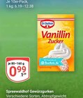 Original Backin oder Vanillin Zucker im Angebot bei GLOBUS in Bruchsal Original Backin oder Vanillin Zucker Angebote von Dr. Oetker bei GLOBUS Bruchsal für 0,99 €