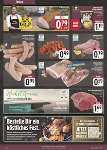 Fleisch im aktuellen E center Prospekt (Fürth) Fleisch im E center Prospekt "Wir lieben Lebensmittel!" mit 28 Seiten (Fürth)