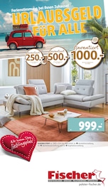 Ecksofa im Polstermöbel Fischer Prospekt in Regensburg Aktueller Polstermöbel Fischer Prospekt mit Ecksofa, "URLAUBSGELD FÜR ALLE", Seite 1