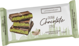 Schokolade Dubai Style Pistazie von Lusogourmet für 4,99 € bei budni im Angebot Schokolade Dubai Style Pistazie von Lusogourmet im aktuellen budni Prospekt