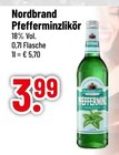 Aktuelles Pfefferminzlikör Angebot bei Trinkgut in Ingolstadt ab 3,99 €
