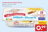 Milch Quark von Leckermäulchen im aktuellen Netto Marken-Discount Prospekt für 0,99 €
