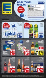 Bier im EDEKA Prospekt in Ottobrunn Aktueller EDEKA Prospekt mit Bier, "Auf die Punkte, fertig, los!", Seite 1