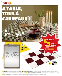 Prix et réduction Tapis dans le prospectus Gifi en cours Offre Tapis dans le catalogue Gifi du moment à la page 10