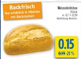 Weizenbrötchen im Angebot bei diska in Erlangen Weizenbrötchen Angebote bei diska Erlangen für 0,15 €