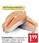 Aktuelle Fisch Angebote bei EDEKA in Pforzheim Aktuelles Lachssteaks Angebot bei EDEKA in Pforzheim ab 1,99 €