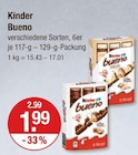 Bueno im V-Markt Prospekt Bueno von Kinder im aktuellen V-Markt Prospekt für 1,99 €