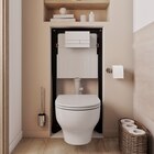 Pack wc suspendu "calicia" en promo chez Brico Dépôt Châteauroux à 209,00 €