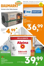 Aktueller Globus-Baumarkt Prospekt, "Immer eine Idee besser", mit Angeboten der Woche, gültig von 09.02.2025 bis 09.02.2025