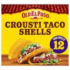 Crousti taco shells - OLD EL PASO en promo chez Carrefour Market Crousti taco shells - OLD EL PASO dans le catalogue Carrefour Market