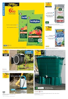 Promotion Terreau dans le prospectus Castorama, valable du 25/02/2026 au 17/03/2026 Promo Terreau dans le catalogue Castorama du moment à la page 6