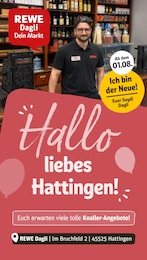 REWE Prospekt für Hattingen mit 31 Seiten REWE Prospekt für Hattingen: "Dein Markt", 31 Seiten, 03.08.2026 - 08.08.2026