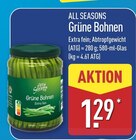 Grüne Bohnen Angebote von ALL SEASONS bei ALDI Nord Herne für 1,29 €