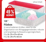 Filzbox bei Kaufhaus Stolz im Lüssow Prospekt für 1,00 €