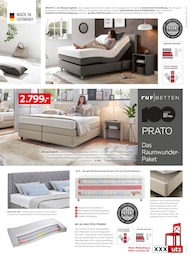 XXXLutz Möbelhäuser Boxspringbett im Prospekt XXXLutz Möbelhäuser Boxspringbett im Prospekt