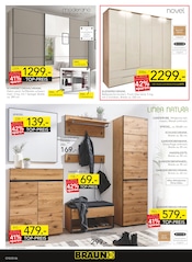 Garderobe im BRAUN Möbel-Center Prospekt in Sindelfingen Aktueller BRAUN Möbel-Center Prospekt mit Garderobe, "Gröööößter Sale des Jahres", Seite 6