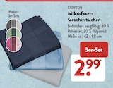 Tucher im ALDI SÜD Prospekt Mikrofaser-Geschirrtücher von CROFTON im aktuellen ALDI SÜD Prospekt für 2,99 €