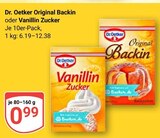 Aktuelle Zucker Angebote bei GLOBUS in Erlangen Aktuelles Original Backin oder Vanillin Zucker Angebot bei GLOBUS in Erlangen ab 0,99 €