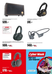 Aktueller MediaMarkt Saturn Prospekt mit Kopfhörer, "Cyber Week", Seite 12
