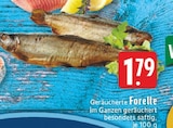 Geräucherte Forelle Angebote bei EDEKA Unna für 1,79 €