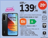 Smartphone Redmi A7 Pro - XIAOMI en promo chez E.Leclerc Orléans à 139,90 €