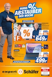 expert Schäfer Prospekt für Heilberscheid mit 1} Seite expert Schäfer Prospekt für Heilberscheid: "RUDIS 0% ABSTAUBER DER WOCHE", 1 Seite, 02.07.2025 - 08.07.2025