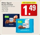 Nugat Angebote von Ritter Sport bei WEZ Bad Oeynhausen für 1,49 €