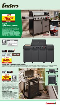 Gasgrill im toom Baumarkt Prospekt "Respekt, wer's selber macht." mit 24 Seiten (Stuttgart)